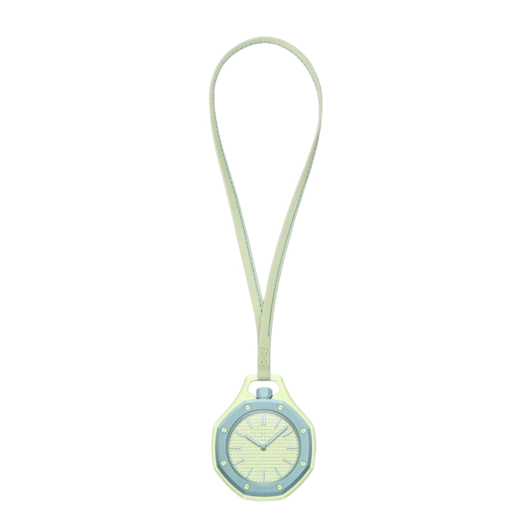 Edition Octagonal Pendant Quartz Watch SW Watch Dopamine Pastel Pocket Watch